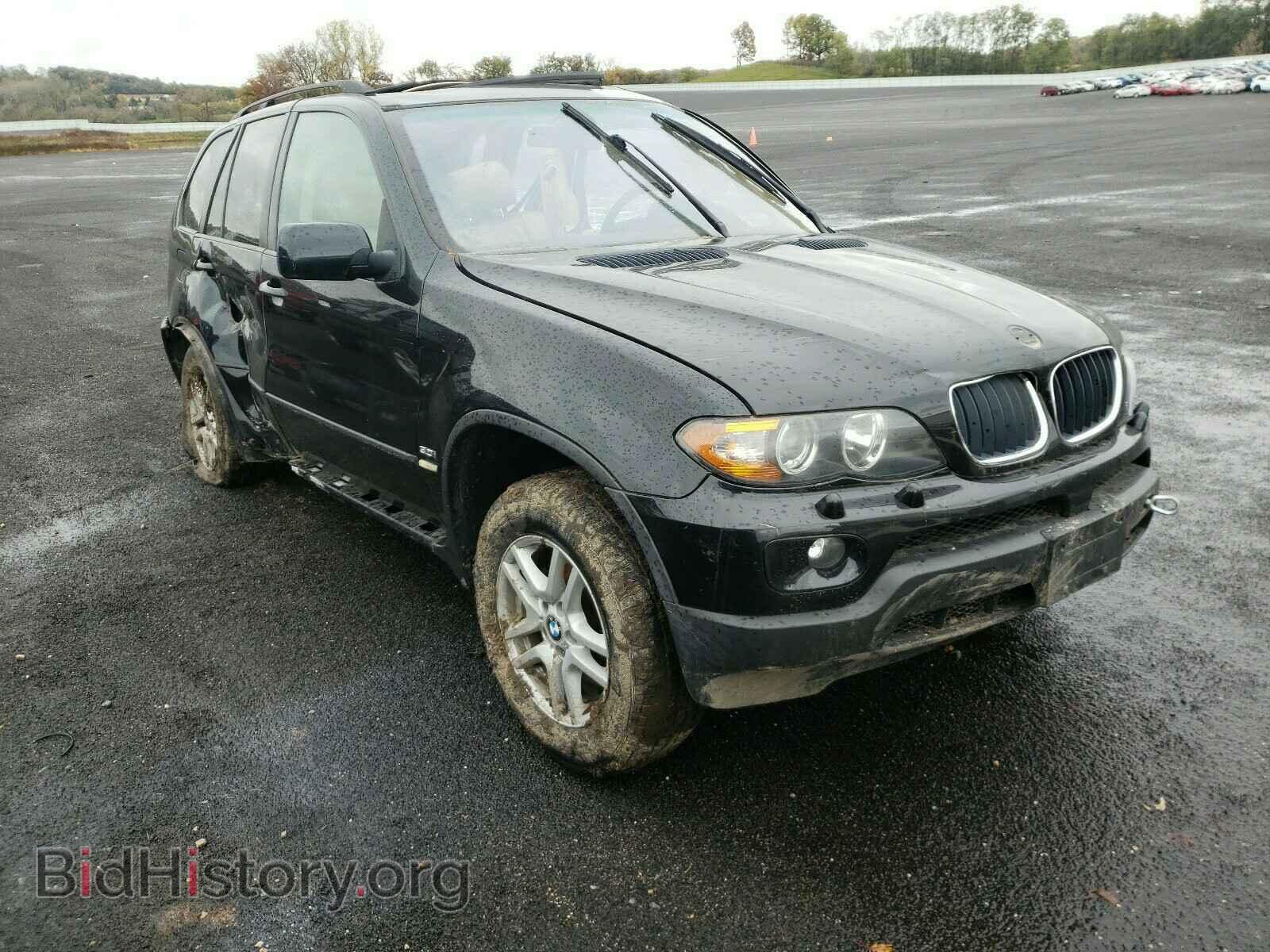 Photo 5UXFA13536LY48206 - BMW X5 2006