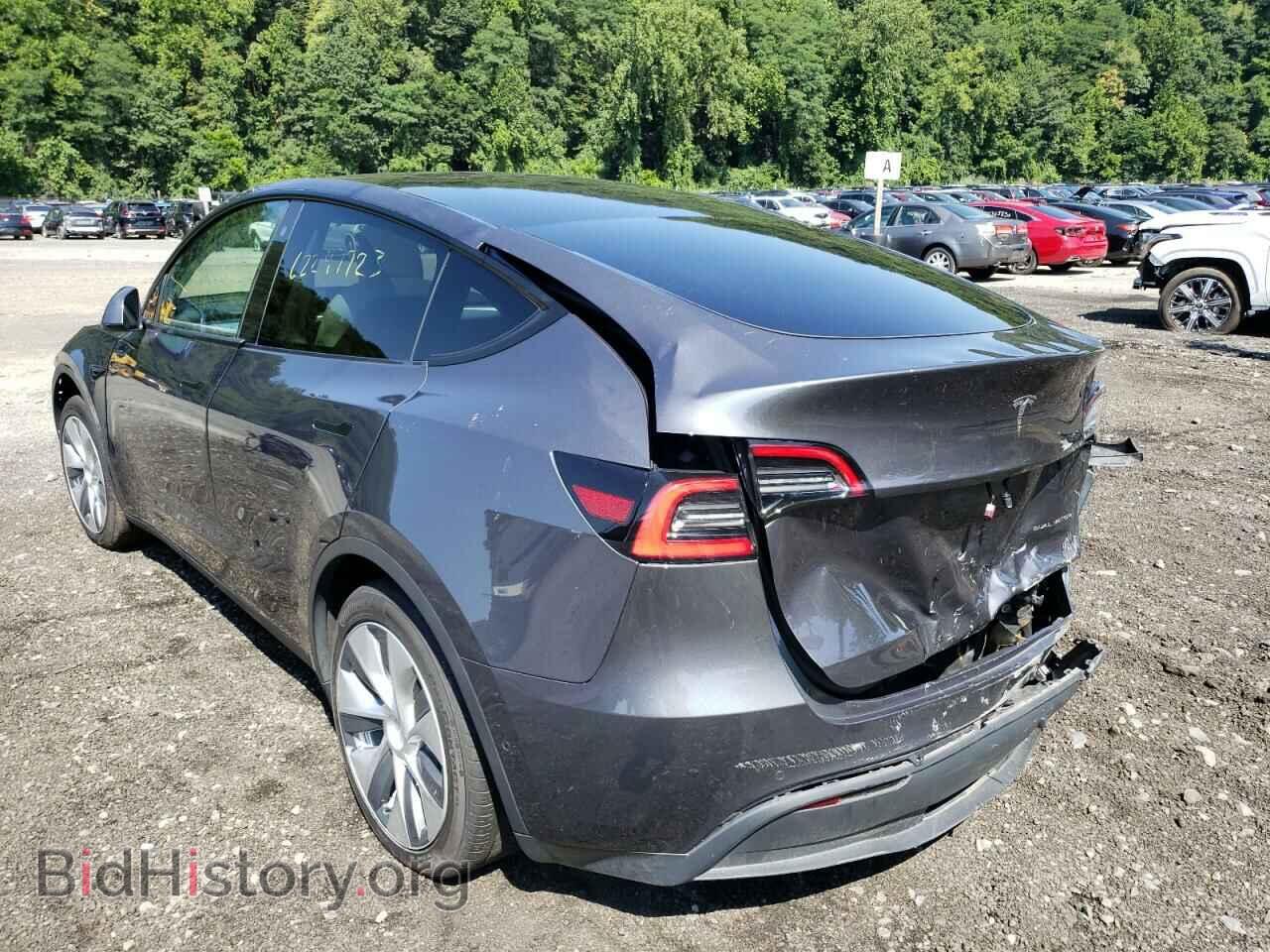 2021 TESLA MODEL Y - VIN: 5YJYGDEE8MF103314 - Фото 2