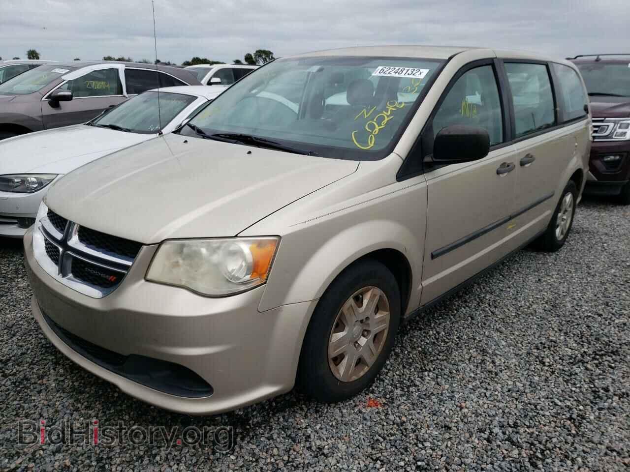 2013 DODGE CARAVAN - VIN: 2C4RDGBGXDR504940 - Фото 2