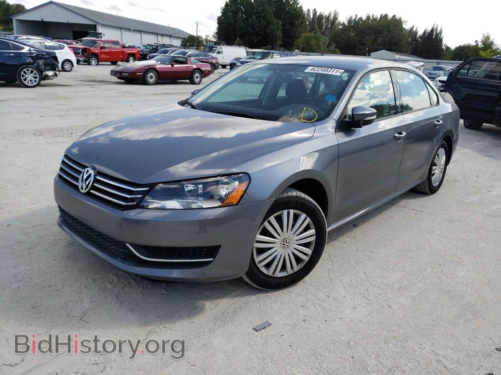 2014 VOLKSWAGEN PASSAT - VIN: 1VWAT7A30EC038103 - Фото 2