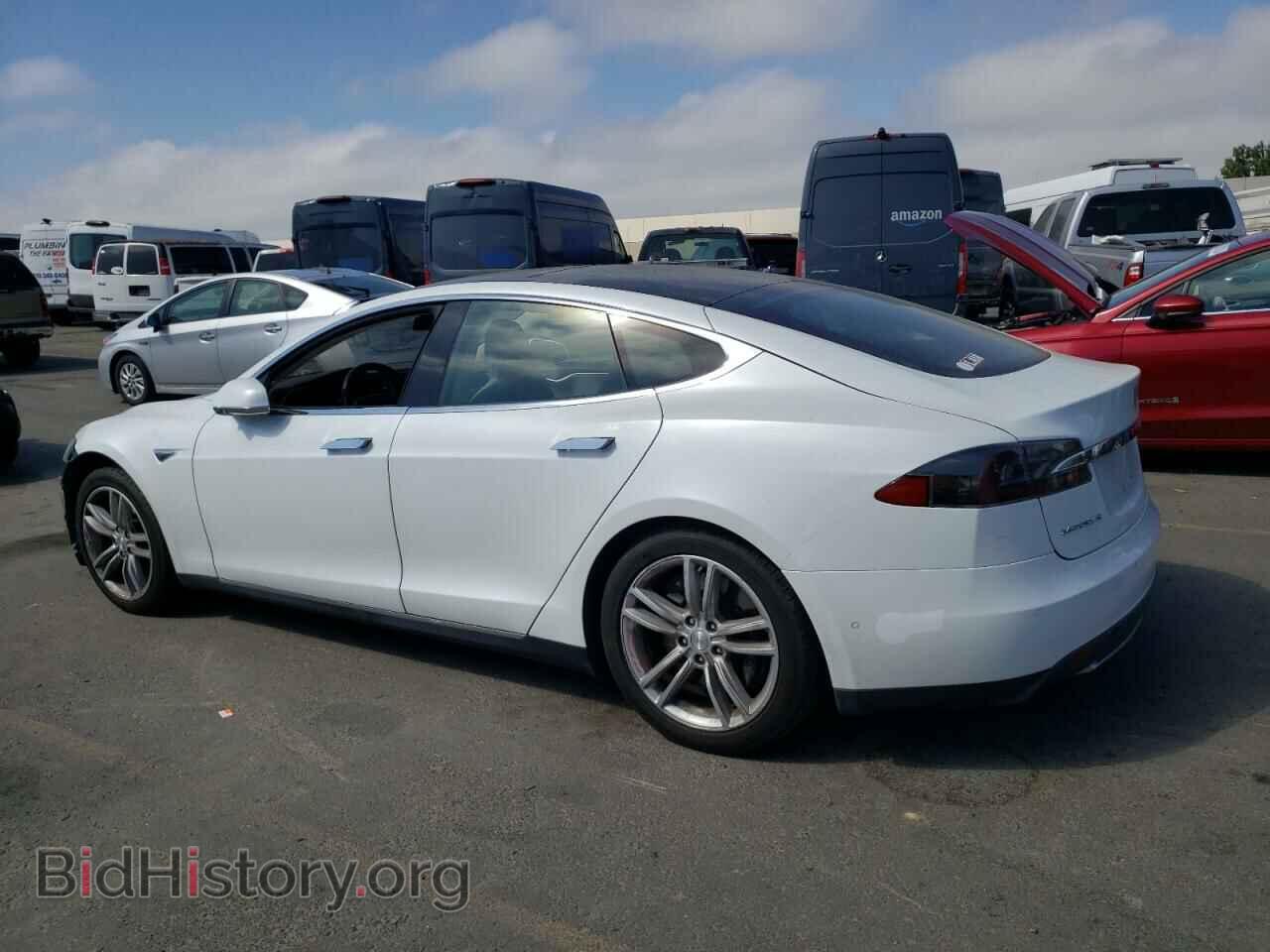 2014 TESLA MODEL S - VIN: 5YJSA1H12EFP63171 - Photo 2