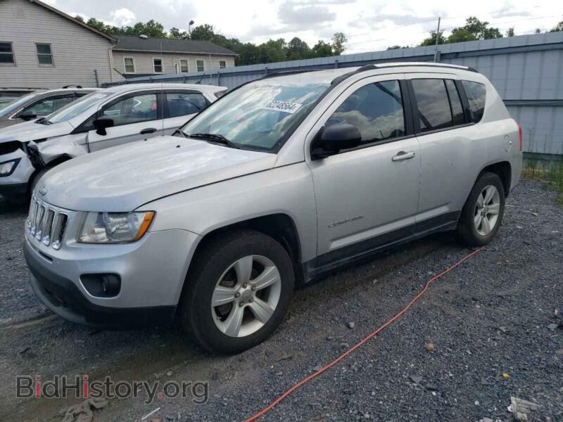 2012 Jeep COMPASS Latitude (VIN 1C4NJDEB5CD575101) — фото 1 из 13, Copart, повреждение: крыша