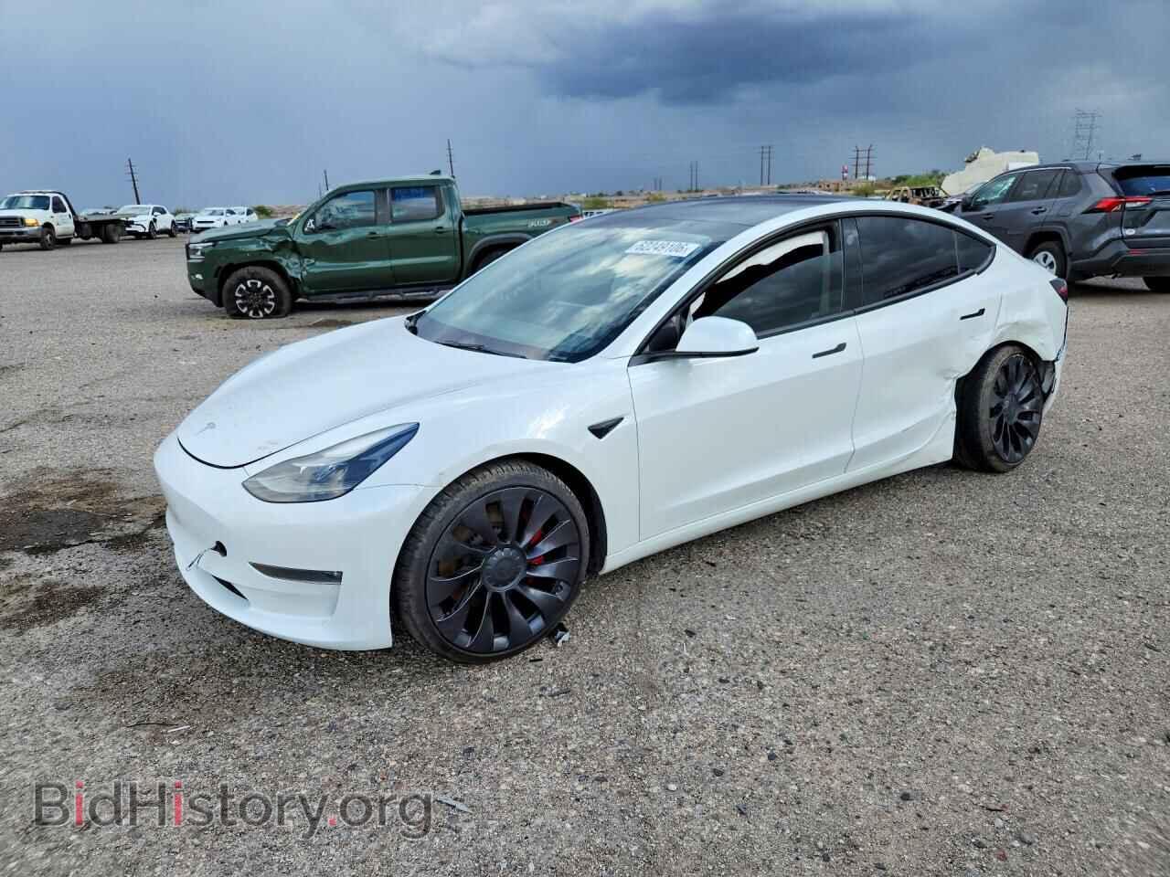 Фотография 5YJ3E1EC4PF461382 - TESLA MODEL 3 2023
