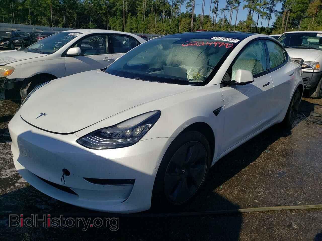 2021 TESLA MODEL 3 - VIN: 5YJ3E1EB0MF855948 - Photo 2