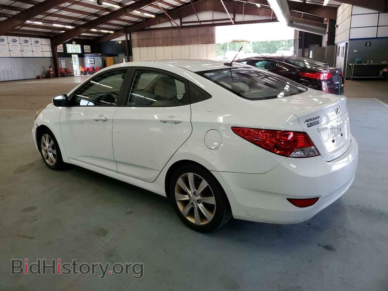 2012 HYUNDAI ACCENT - VIN: KMHCU4AE4CU070936 - Фото 2