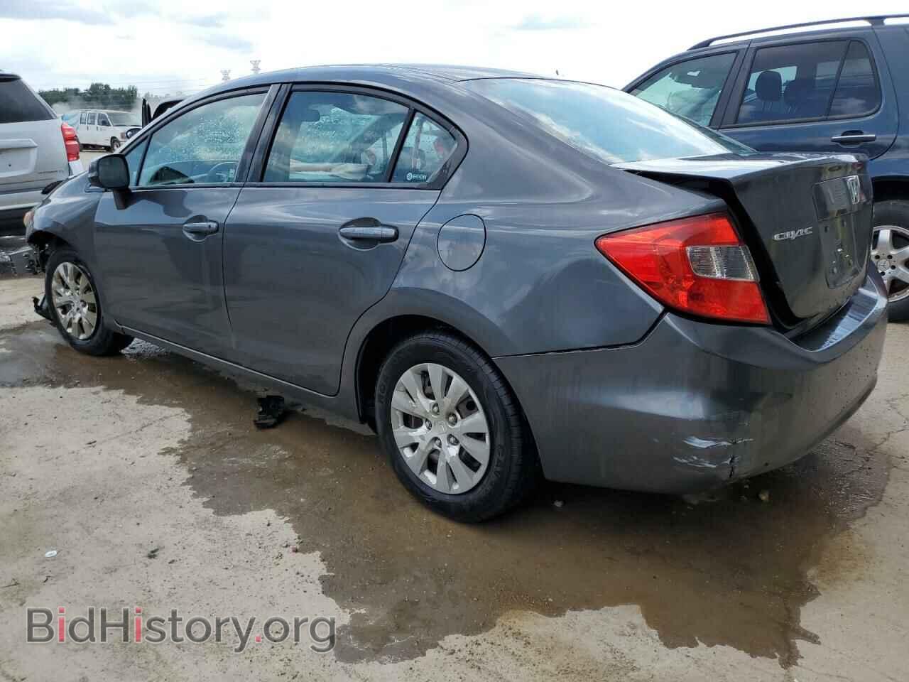2012 HONDA CIVIC - VIN: 2HGFB2F5XCH331219 - Фото 2