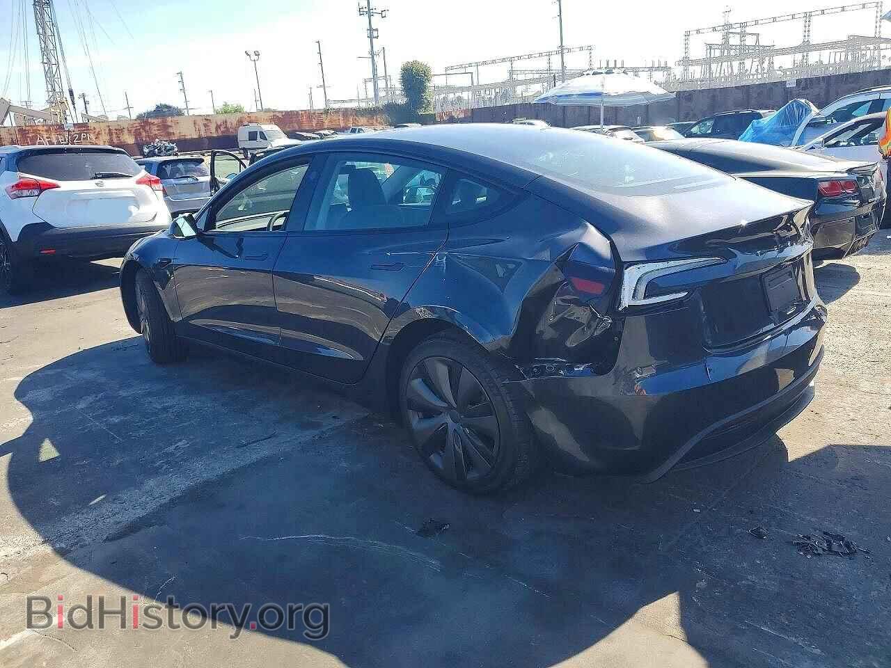 2024 TESLA MODEL 3 - VIN: 5YJ3E1EA7RF864435 - Фото 2