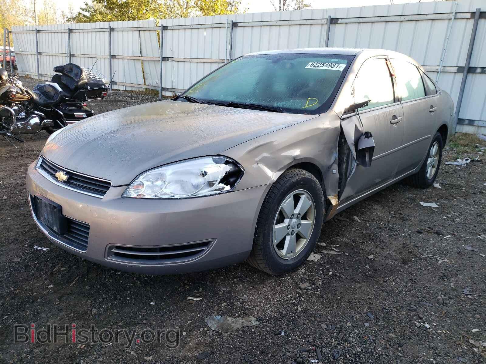 2007 CHEVROLET IMPALA - VIN: 2G1WT55N379339959 - Фото 2