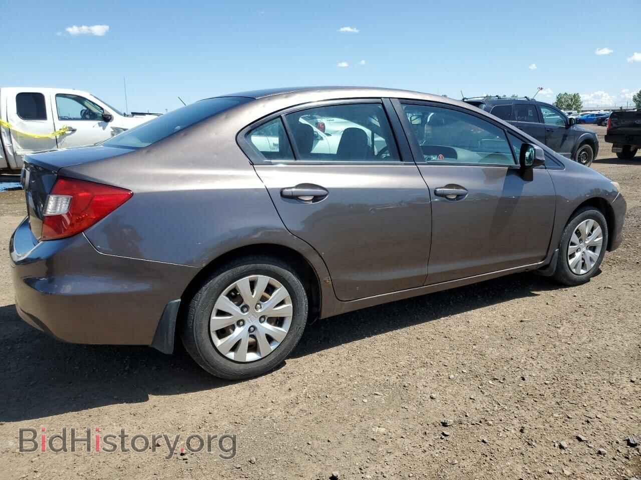2012 HONDA CIVIC - VIN: 2HGFB2F40CH054443 - Photo 3