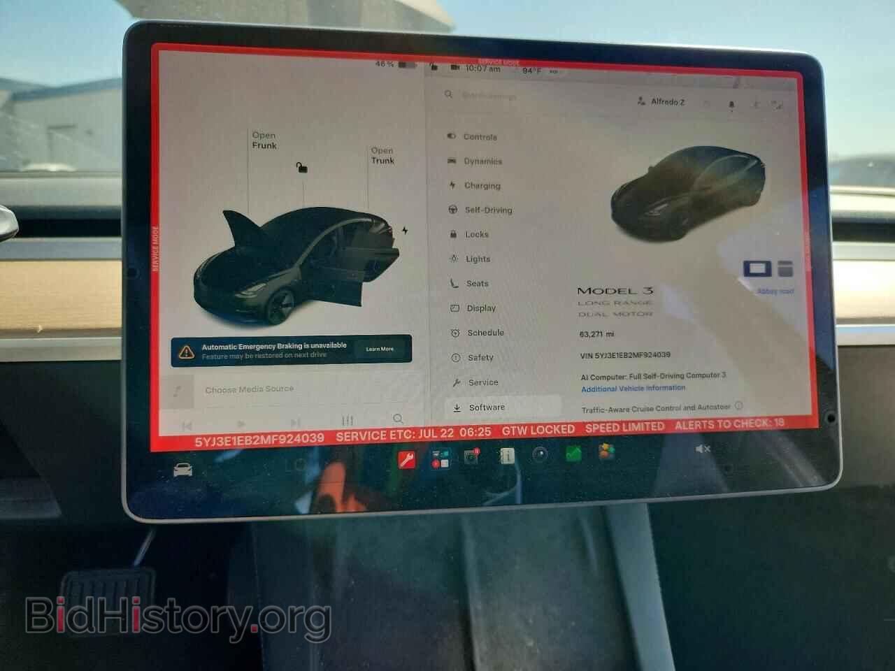 2021 TESLA MODEL 3 - VIN: 5YJ3E1EB2MF924039 - Photo 9