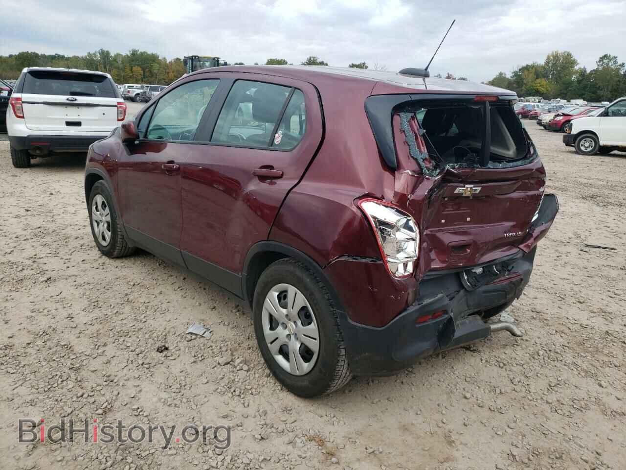 2016 CHEVROLET TRAX - VIN: 3GNCJKSBXGL138363 - Фото 3