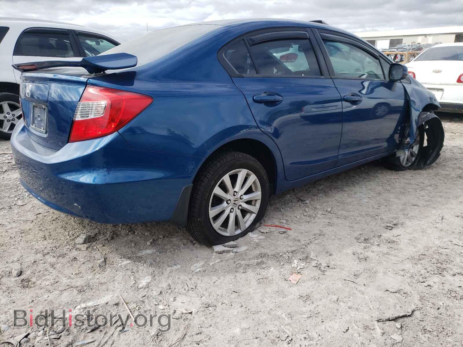 2012 HONDA CIVIC - VIN: 19XFB2F80CE040555 - Фото 4