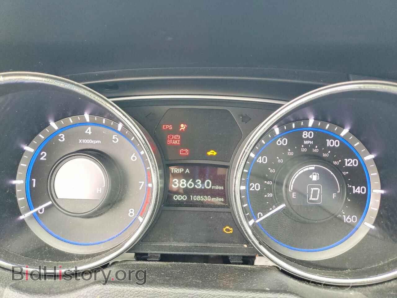 2013 HYUNDAI SONATA - VIN: 5NPEC4AB3DH805066 - Фото 9
