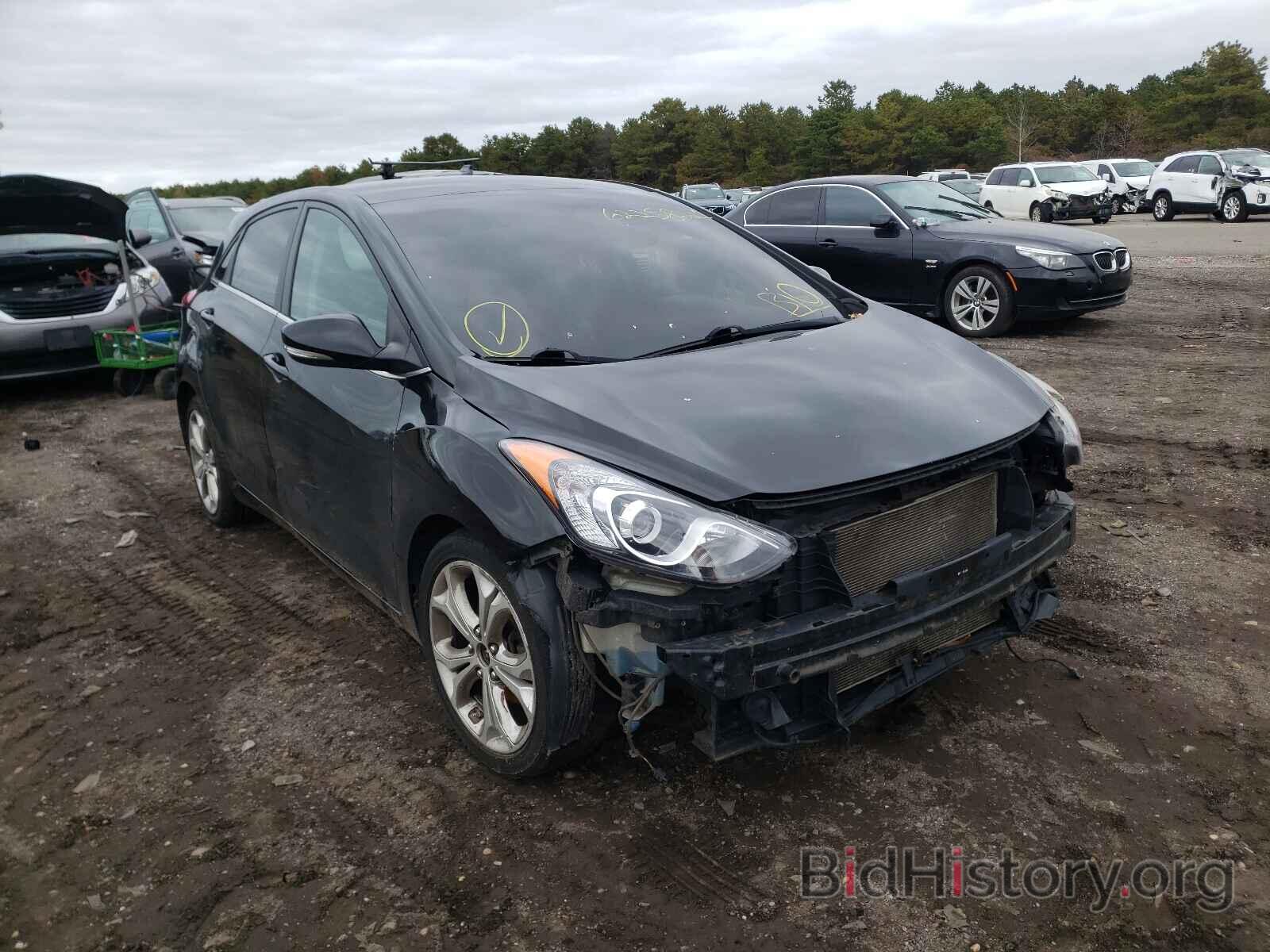 Photo KMHD35LE4DU021182 - HYUNDAI ELANTRA 2013