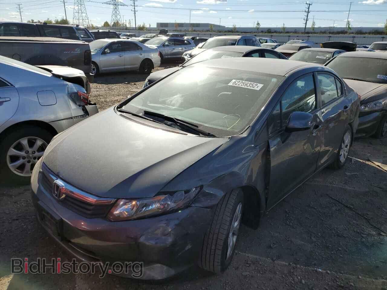 2012 HONDA CIVIC - VIN: 19XFB2F55CE100710 - Фото 2