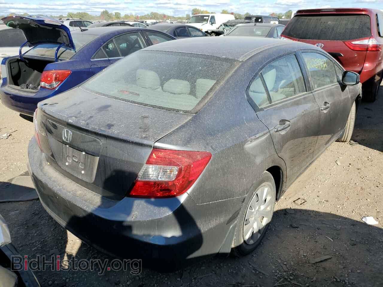 2012 HONDA CIVIC - VIN: 19XFB2F55CE100710 - Фото 4