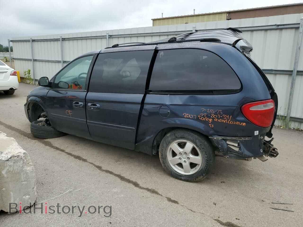 2007 DODGE CARAVAN - VIN: 2D4GP44L17R262473 - Фото 2