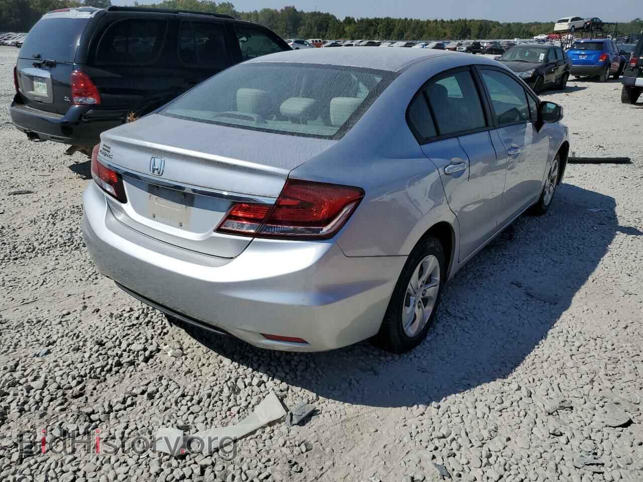 2013 HONDA CIVIC - VIN: 19XFB2F57DE042116 - Фото 4