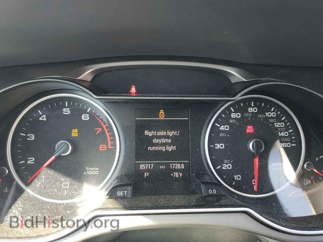 2013 AUDI A4 - VIN: WAUKFAFL6DN018068 - Фото 9