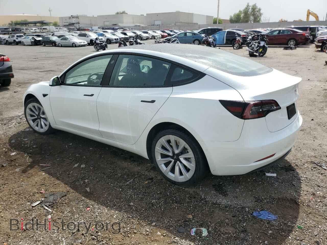 2022 TESLA MODEL 3 - VIN: 5YJ3E1EA2NF369229 - Фото 2