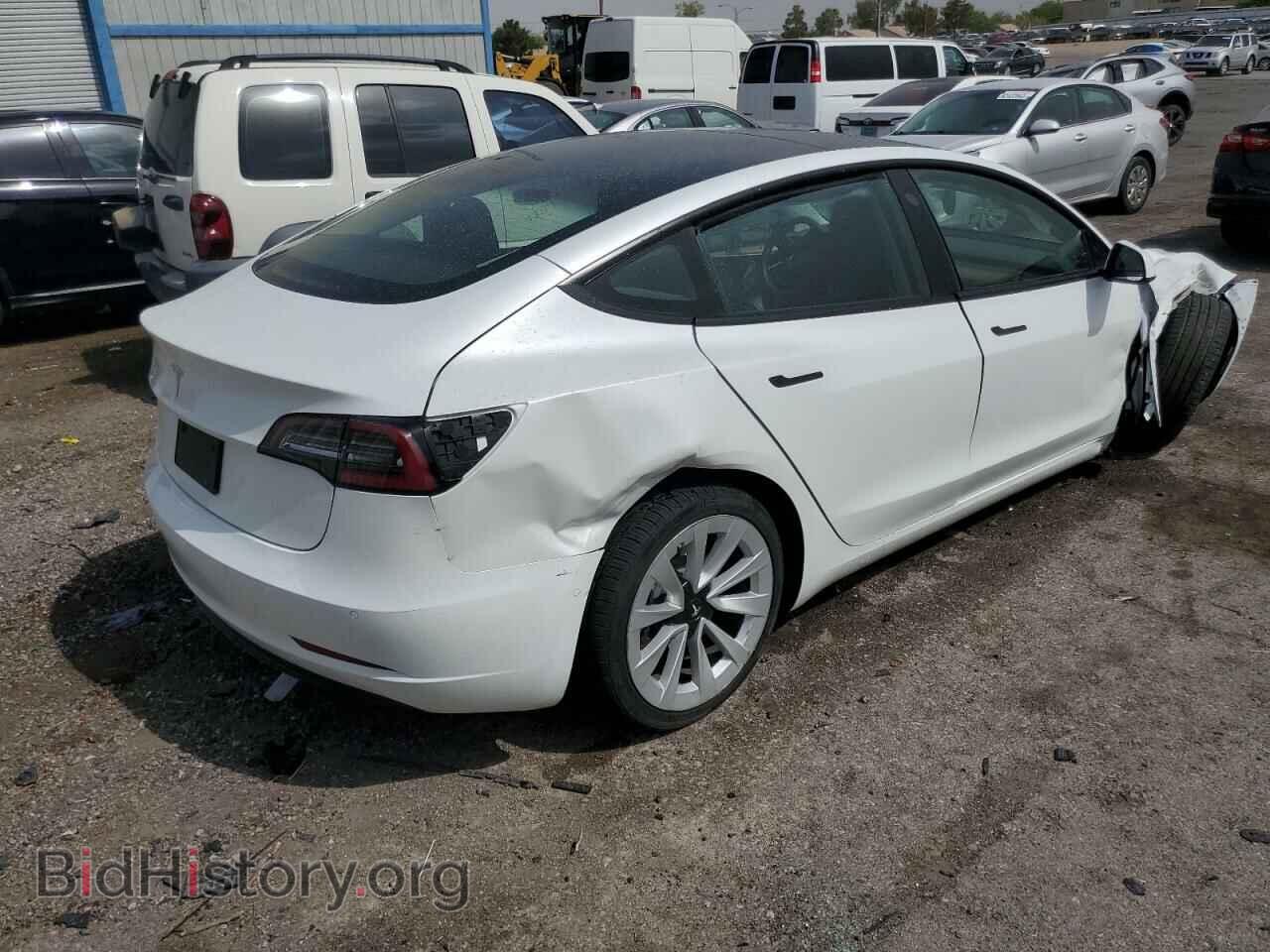 2022 TESLA MODEL 3 - VIN: 5YJ3E1EA2NF369229 - Фото 3