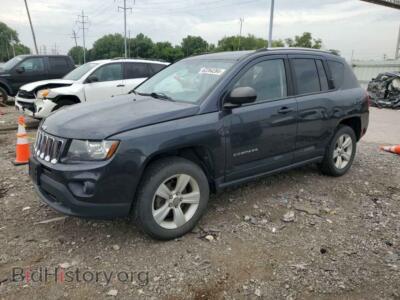 2015 Jeep COMPASS Sport, black — VIN 1C4NJDBB7FD114667, Copart