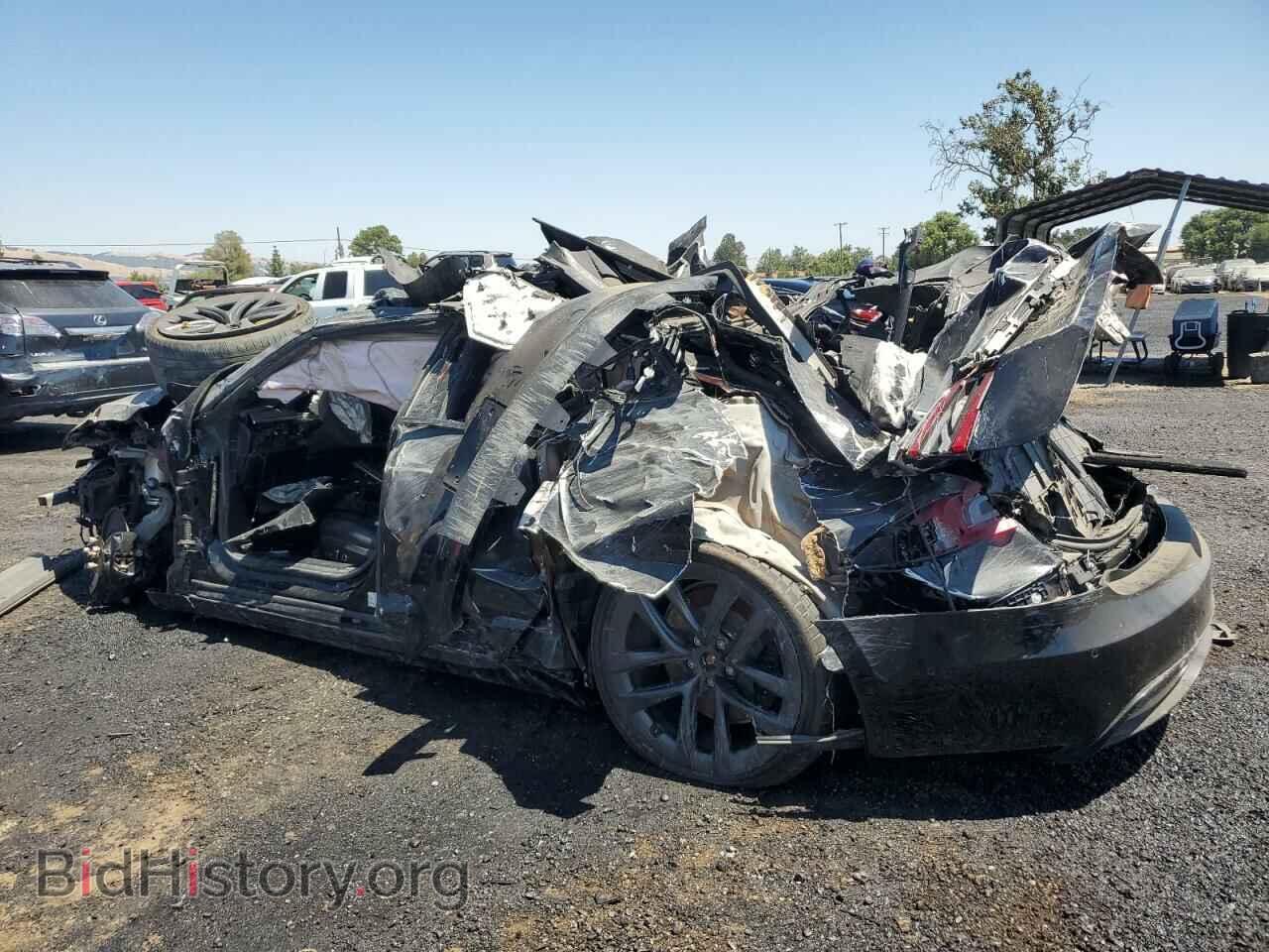 2021 TESLA MODEL S - VIN: 5YJSA1E56MF449366 - Фото 2
