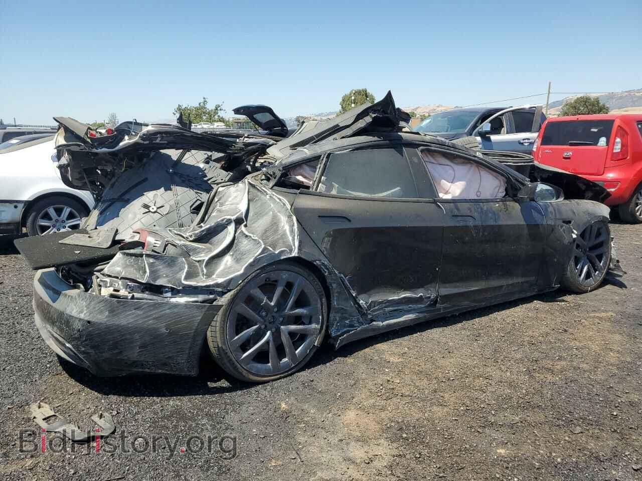 2021 TESLA MODEL S - VIN: 5YJSA1E56MF449366 - Фото 3