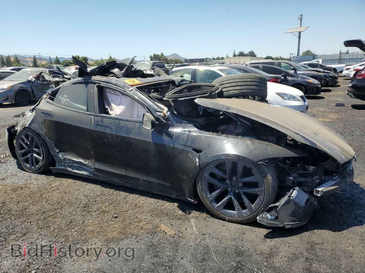 2021 TESLA MODEL S - VIN: 5YJSA1E56MF449366 - Фото 4