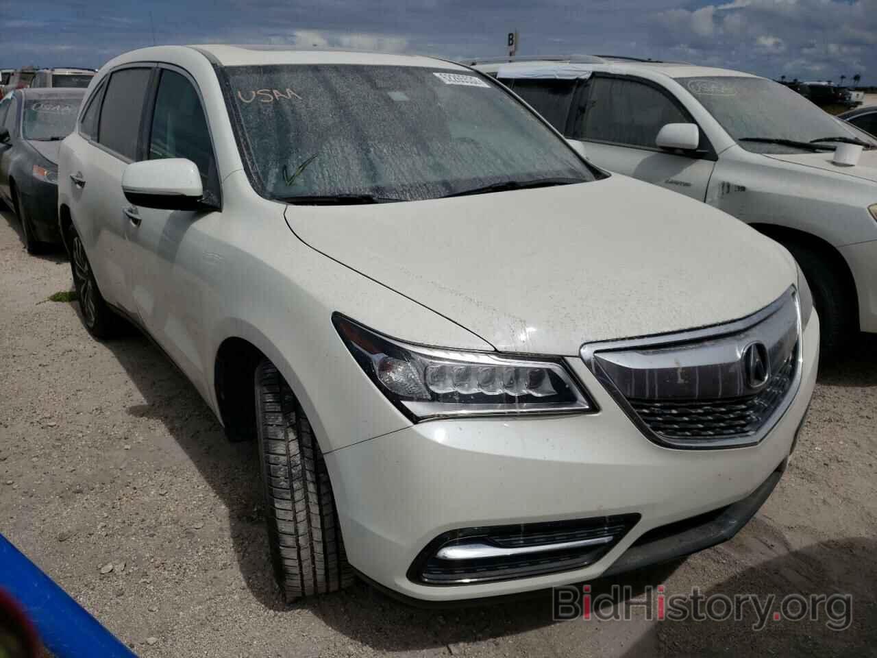 Photo 5FRYD3H4XGB010965 - ACURA MDX 2016