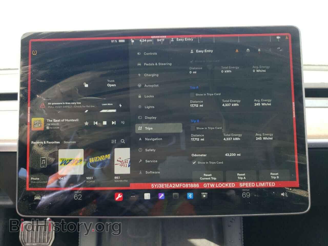 2021 TESLA MODEL 3 - VIN: 5YJ3E1EA2MF081886 - Photo 9