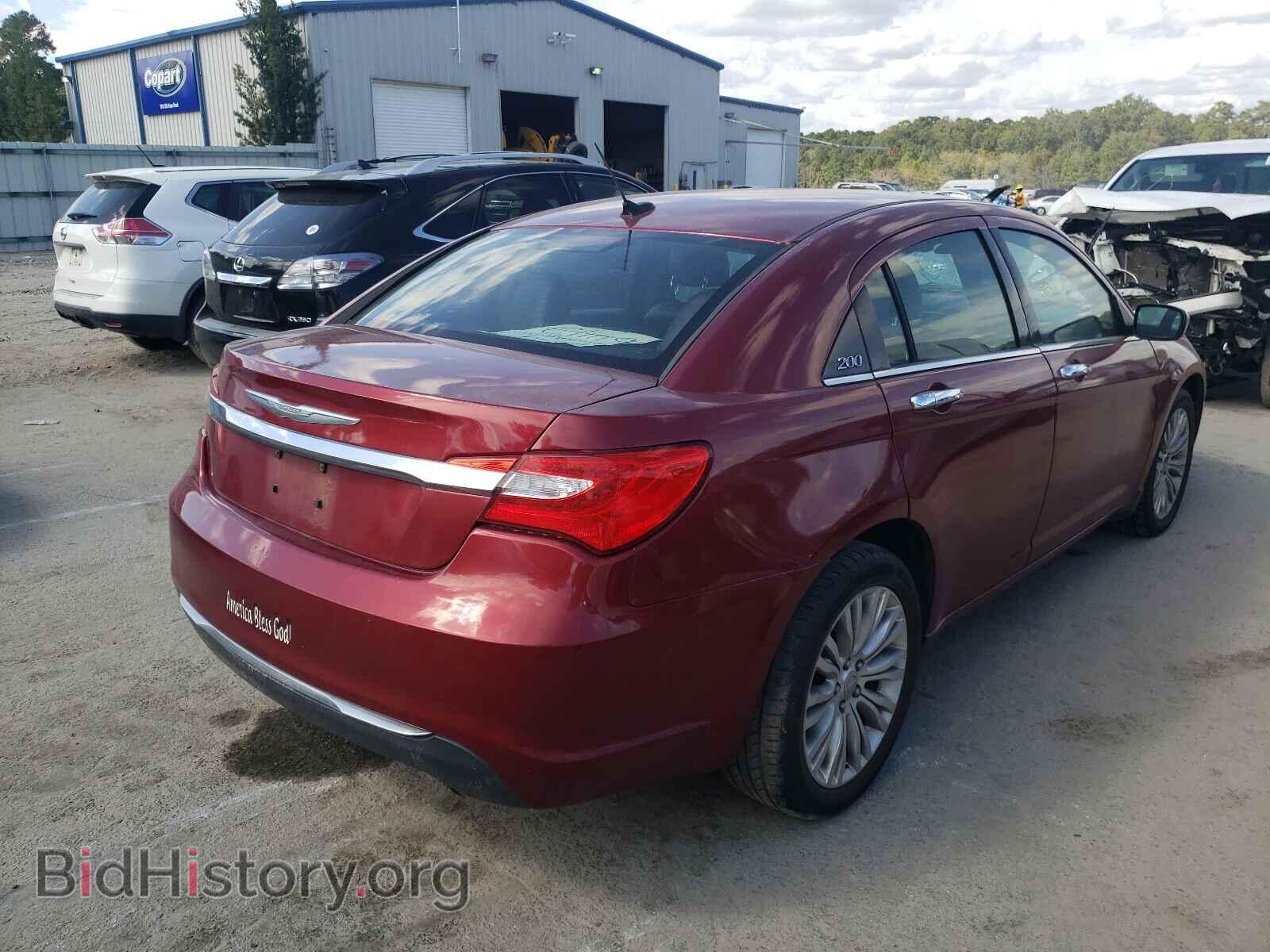 2011 CHRYSLER 200 - VIN: 1C3BC2FB2BN595576 - Фото 4