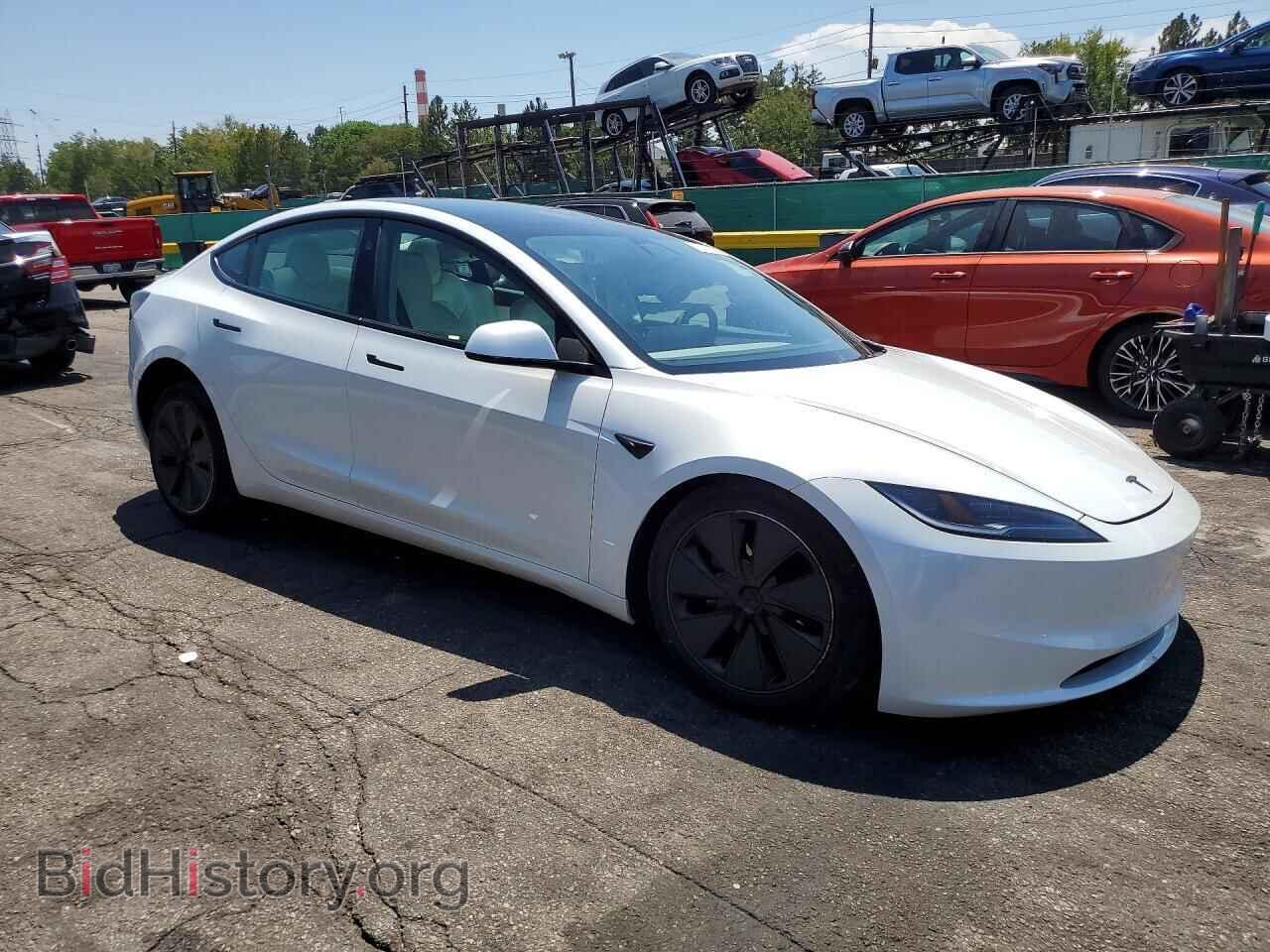 2025 TESLA MODEL 3 - VIN: 5YJ3E1EB2SF953098 - Photo 4