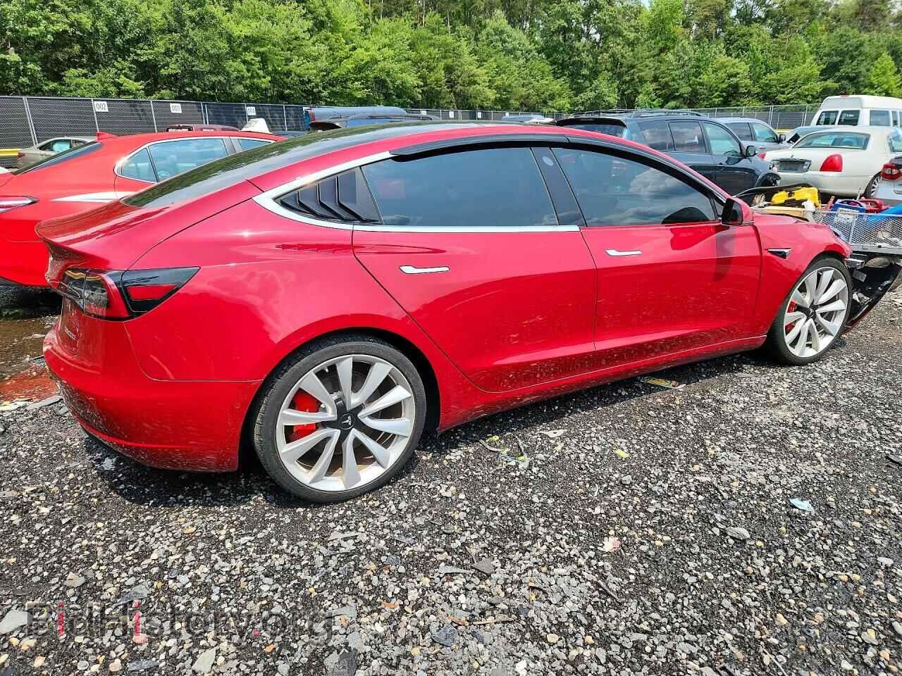 2019 TESLA MODEL 3 - VIN: 5YJ3E1EB0KF464148 - Фото 3