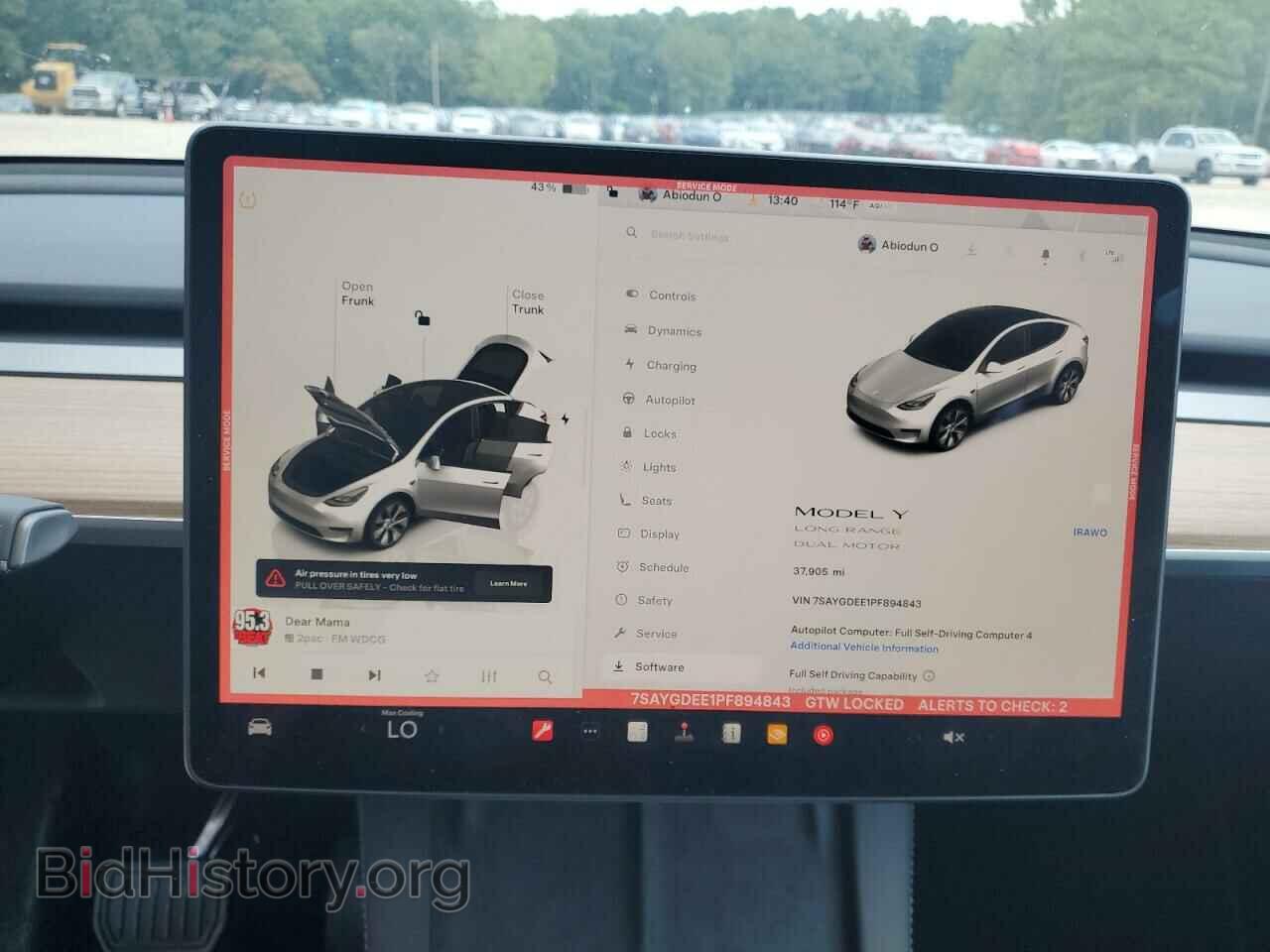 2023 TESLA MODEL Y - VIN: 7SAYGDEE1PF894843 - Фото 9