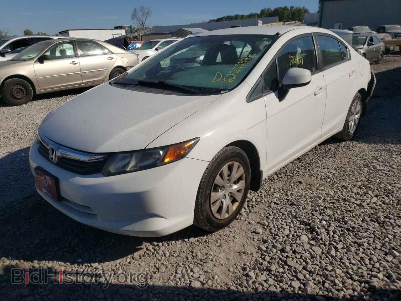2012 HONDA CIVIC - VIN: 2HGFB2F5XCH324089 - Фото 2