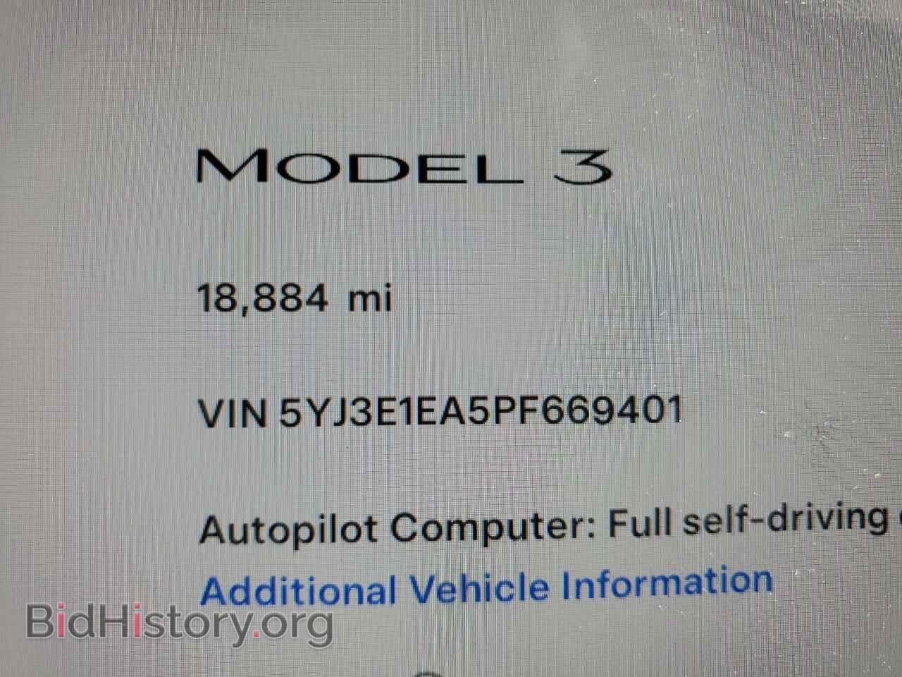2023 TESLA MODEL 3 - VIN: 5YJ3E1EA5PF669401 - Photo 9