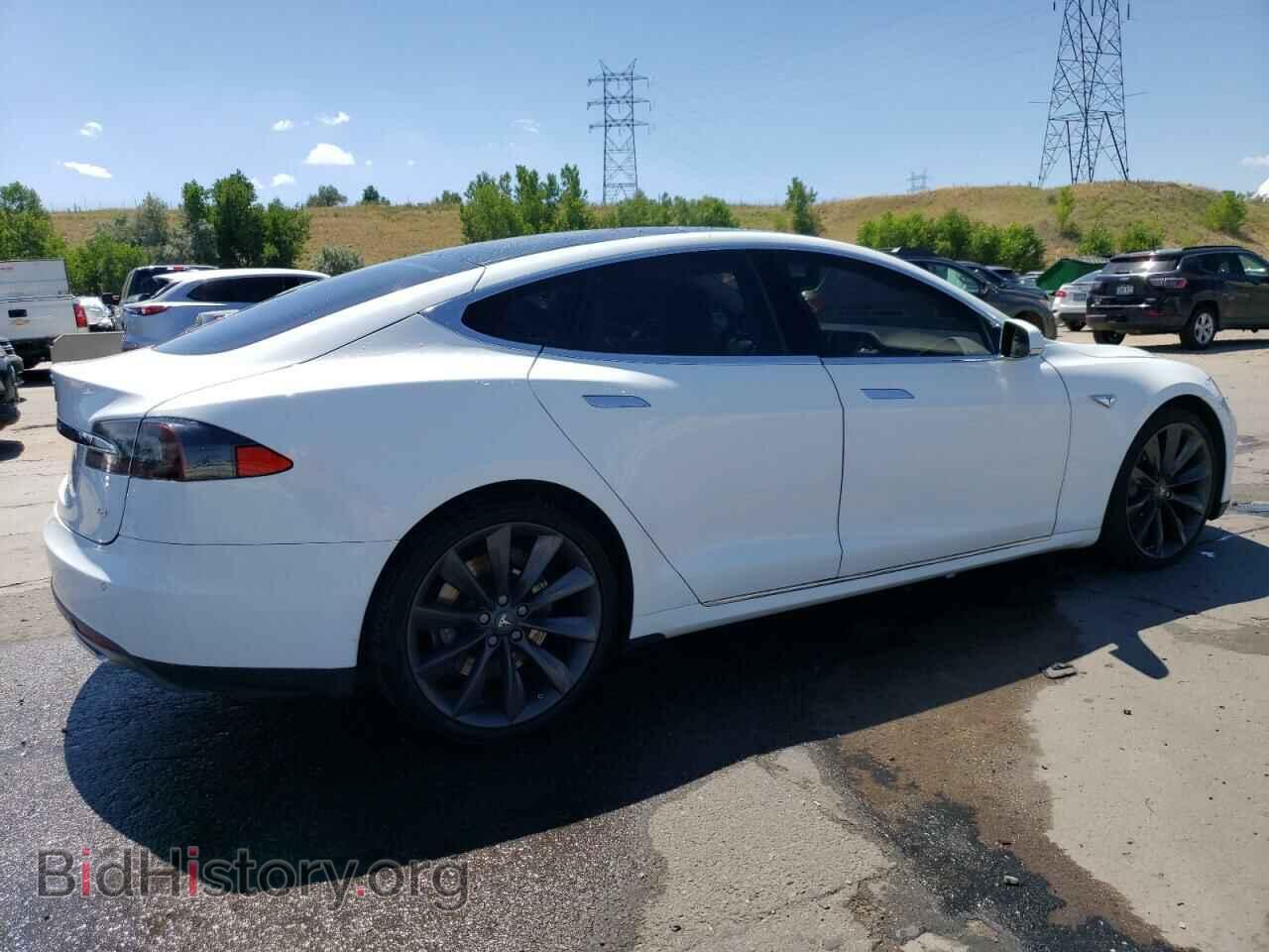 2014 TESLA MODEL S - VIN: 5YJSA1H16EFP37799 - Фото 3