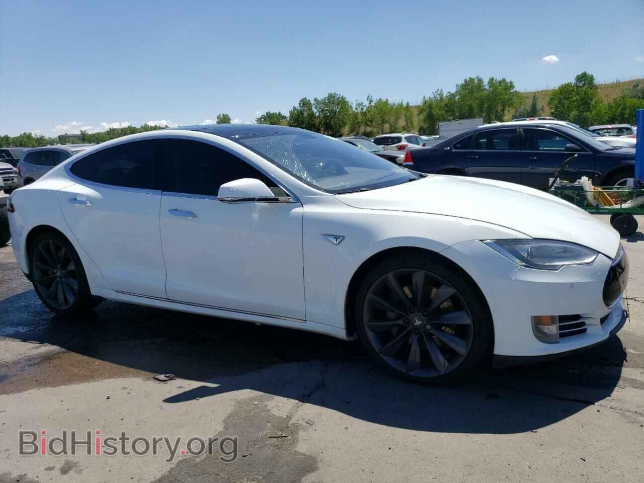2014 TESLA MODEL S - VIN: 5YJSA1H16EFP37799 - Фото 4