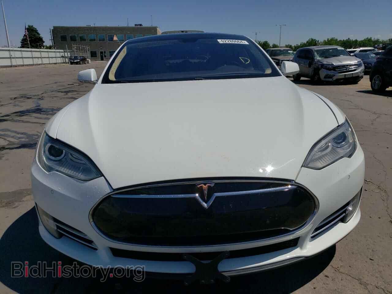 2014 TESLA MODEL S - VIN: 5YJSA1H16EFP37799 - Фото 5