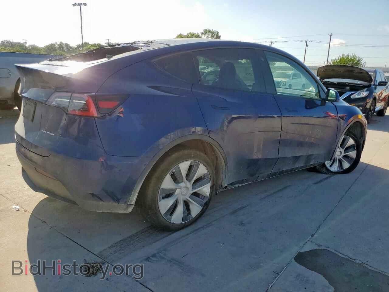2021 TESLA MODEL Y - VIN: 5YJYGDEE3MF118688 - Фото 3