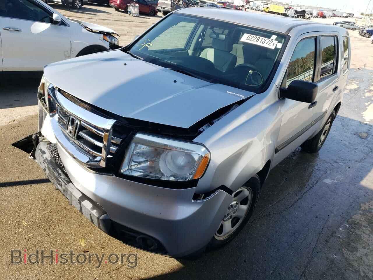 2013 HONDA PILOT - VIN: 5FNYF3H20DB042202 - Фото 2