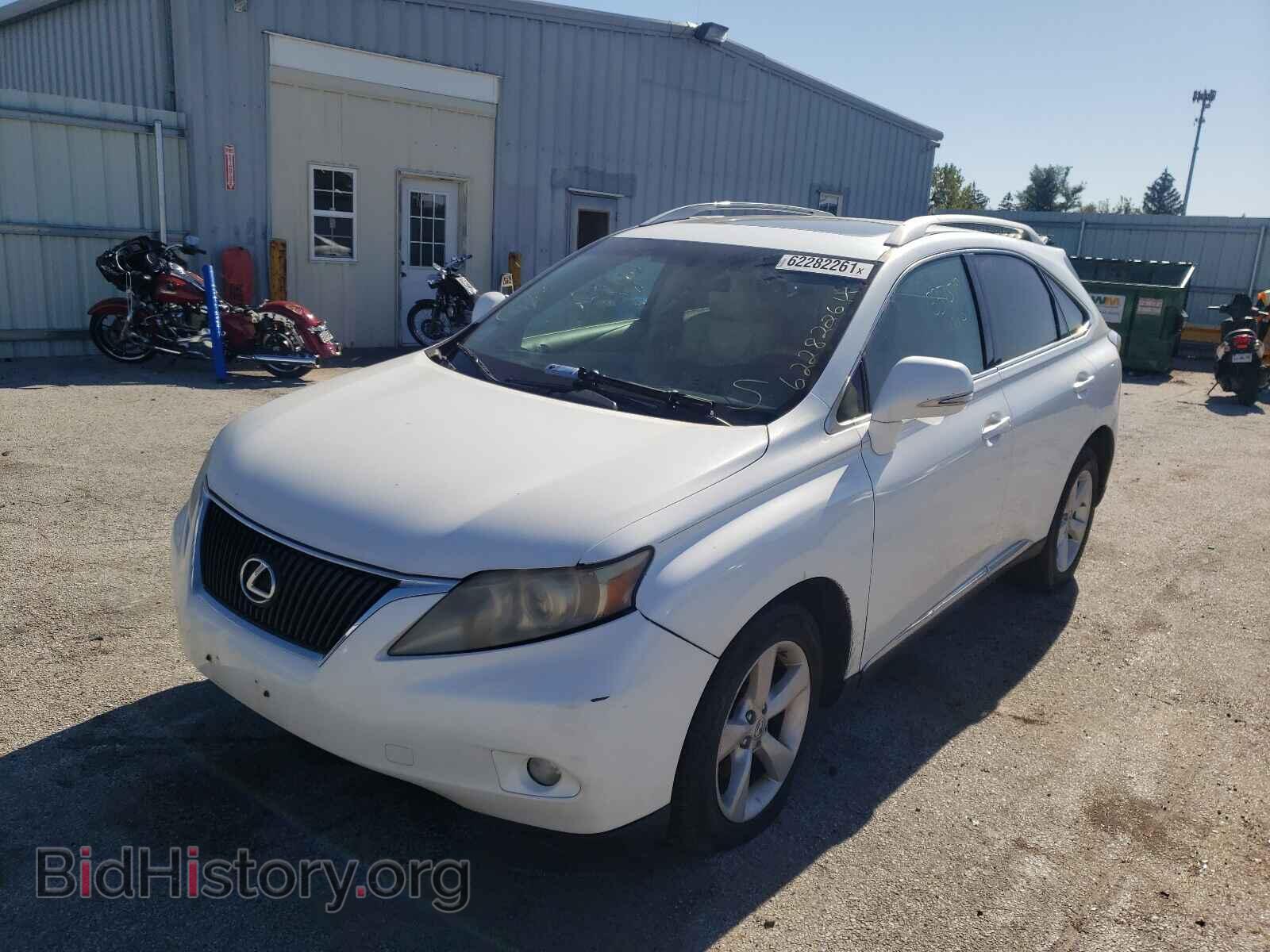 2010 LEXUS RX350 - VIN: 2T2BK1BA7AC041209 - Фото 2