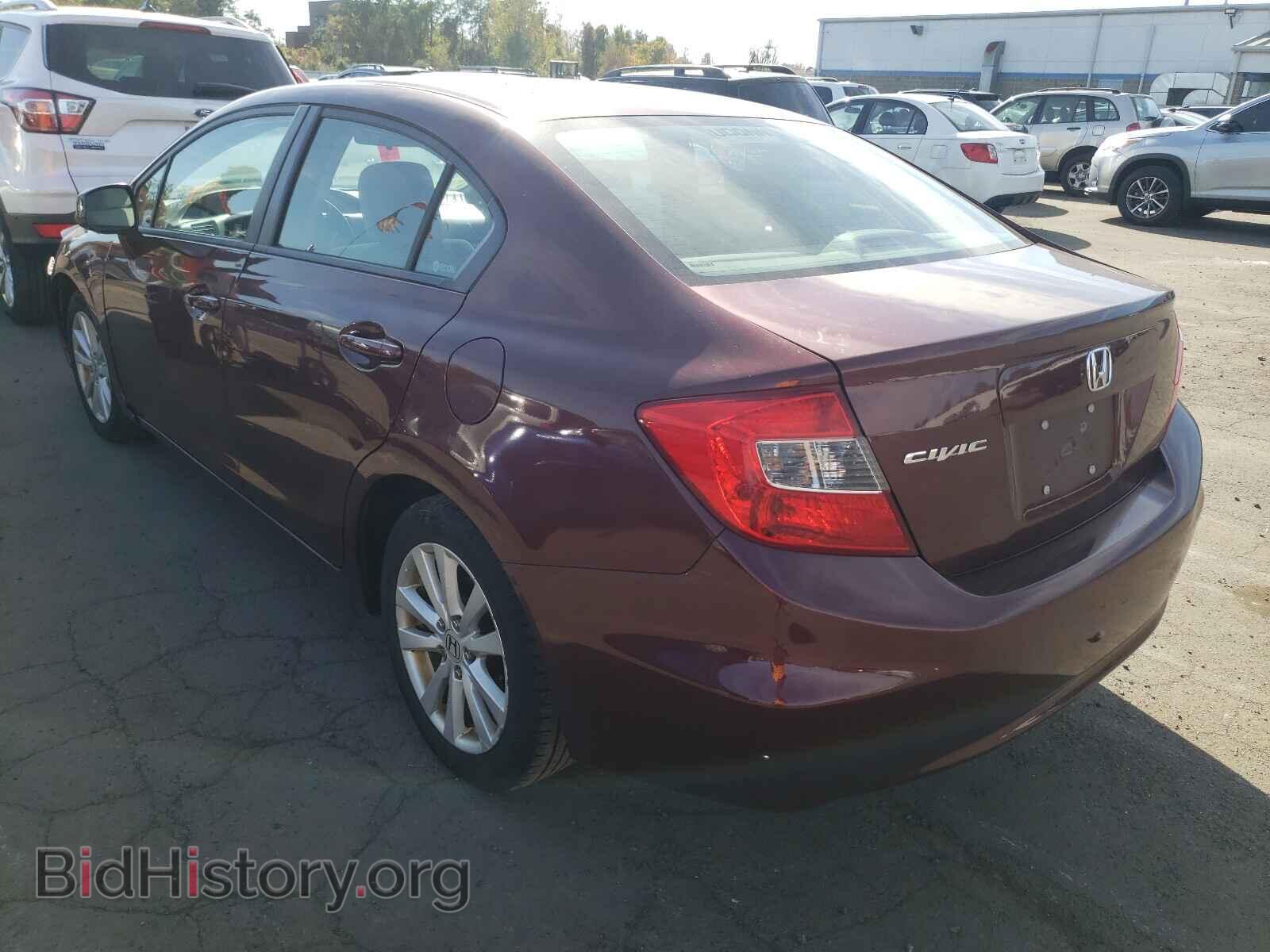 2012 HONDA CIVIC - VIN: 19XFB2F80CE357073 - Фото 3