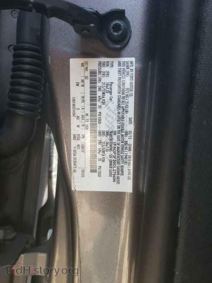 2013 FORD ALL Models - VIN: 1FADP3F29DL279496 - Фото 13