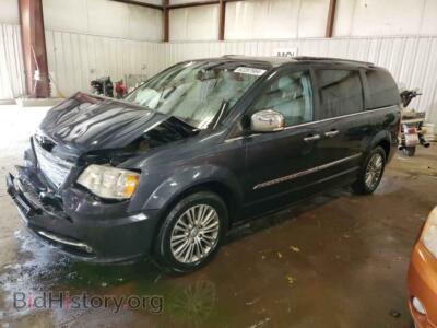 2014 Chrysler MINIVAN Touring L, черный — VIN 2C4RC1CG8ER426190, Copart