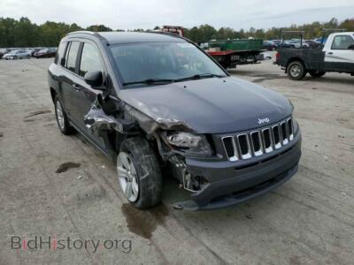 2015 Jeep COMPASS Compass SP, charcoal — VIN 1C4NJDBB7FD125412, Copart