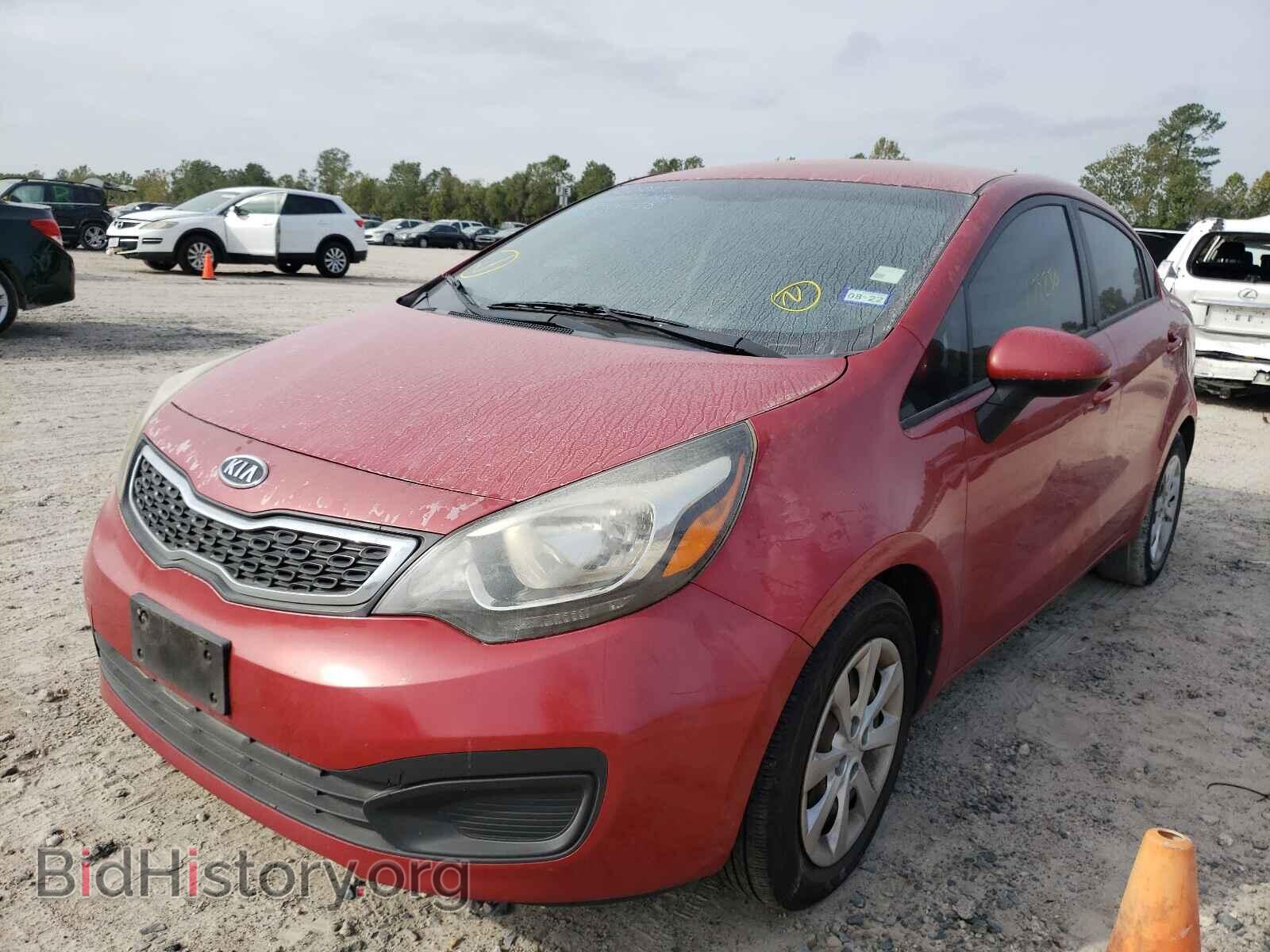 2013 KIA RIO - VIN: KNADN4A3XD6179912 - Фото 2