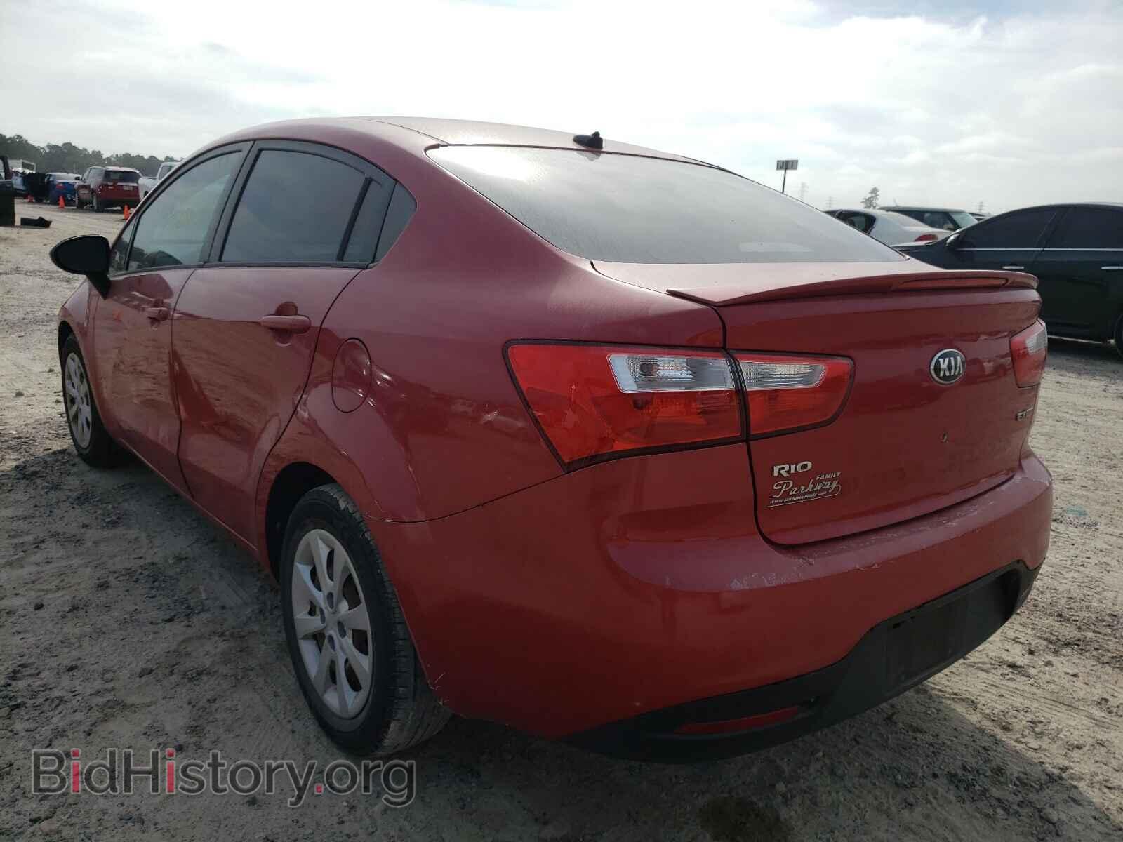 2013 KIA RIO - VIN: KNADN4A3XD6179912 - Фото 3