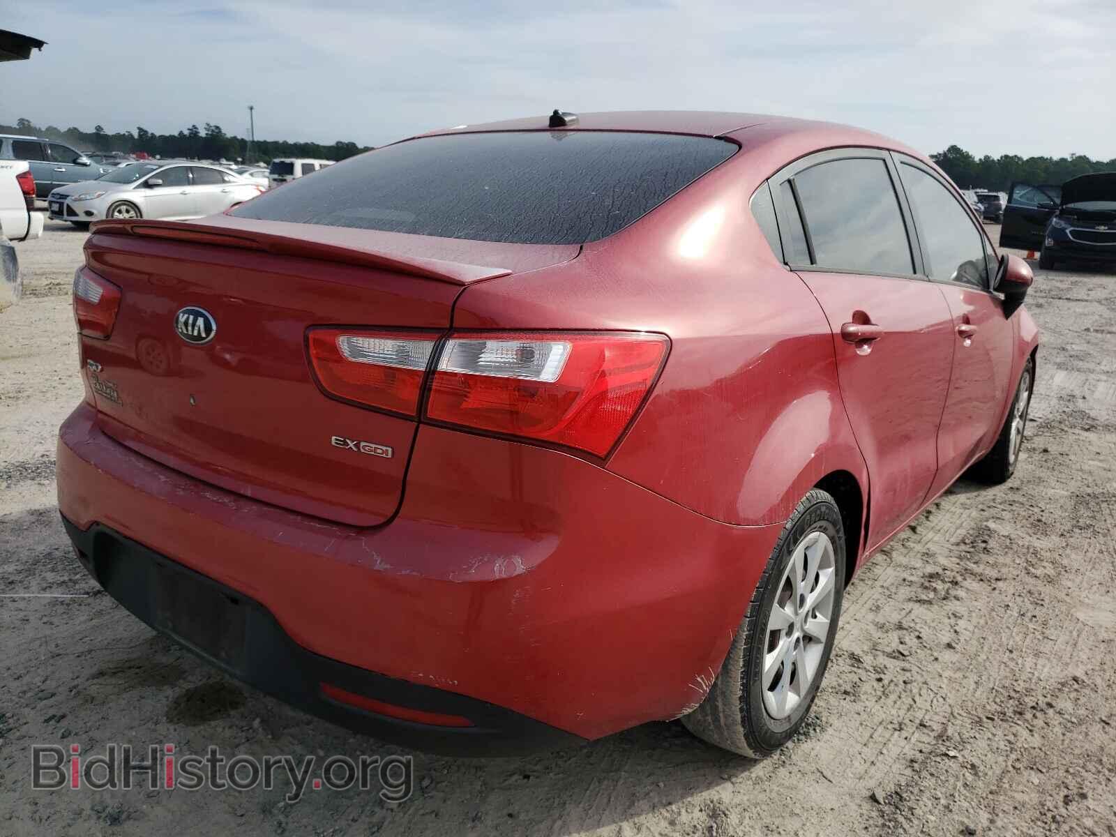 2013 KIA RIO - VIN: KNADN4A3XD6179912 - Фото 4